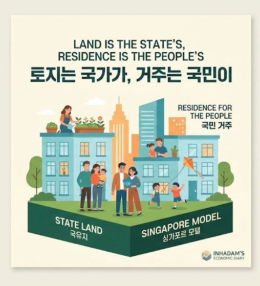 이재명 대통령 싱가포르 주택 정책 벤치마킹 및 투기 억제 메시지